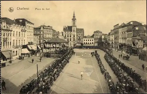 Ak Charleroi Wallonie Hennegau, Place du Sud