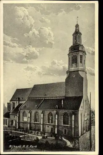 Ak Nijkerk Gelderland, Ned. Herv. Kerk