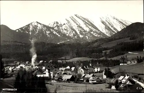 Foto Ak Mitterbach am Erlaufsee Niederösterreich, Gesamtansicht