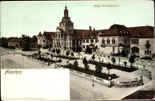 Ak München Bayern, Königl. Nationalmuseum