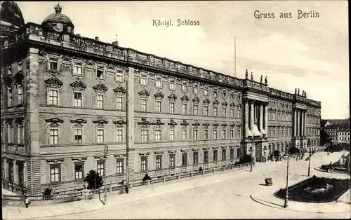 Ak Berlin Mitte, Königl. Schloss