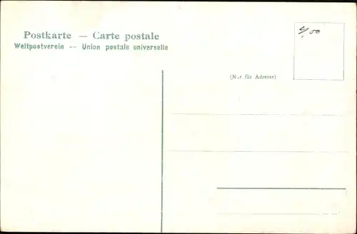 Ak Berlin Mitte, Burgstraße mit Dom und Königl. Schloss