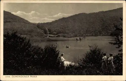 Ak Gemünden Daun in der Eifel, Gemündener Maar