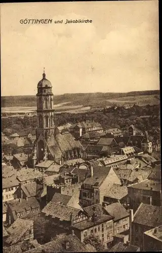 Ak Göttingen in Niedersachsen, Jakobikirche