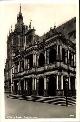 Ak Köln am Rhein, Rathaus
