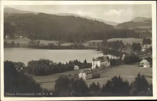 Ak Titisee Neustadt im Breisgau Hochschwarzwald, Panorama