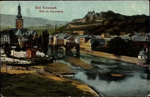 Ak Bad Kreuznach in Rheinland Pfalz, Kauzenberg, Kauzenburg