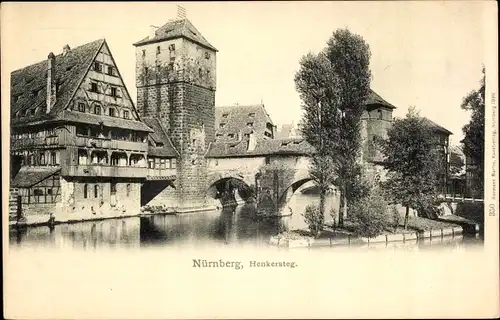 Ak Nürnberg in Mittelfranken, Henkersteg