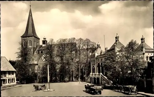 Ak Wittenburg in Mecklenburg, Marktplatz