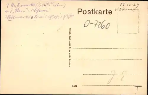 Ak Oschatz in Sachsen, Altoschatzer Straße, Kirche