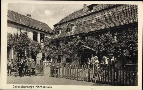 Ak Nordhausen am Harz, Jugendherberge, Kinder