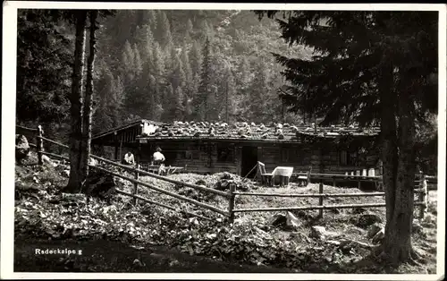 Ak Bad Gastein Badgastein in Salzburg, Radeckalm, Radeckalpe