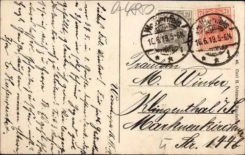 Ak Weißenfels an der Saale, Oberrealschule