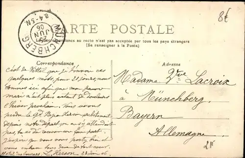 Ak Vittel Lothringen Vosges, Grand Hotel des Sources