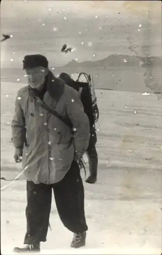 Foto Ak Spitsbergen Spitzbergen Norwegen, Expedition 1966