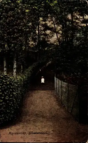 Ak Bloemendaal Nordholland Niederlande, Karmel-trap