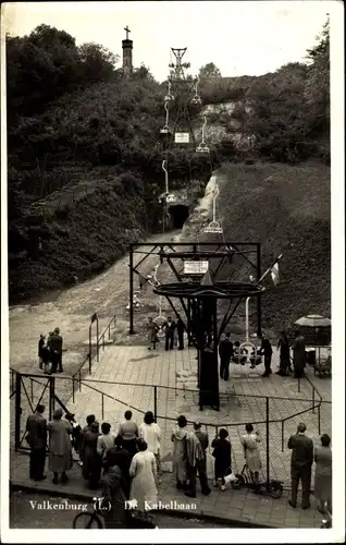 Ak Valkenburg (Lb.) Limburg Niederlande, De Kabelbaan