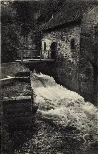 Ak Limburg Niederlande, Wassermühle
