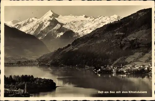 Ak Zell am See in Salzburg, Kitzsteinhorn