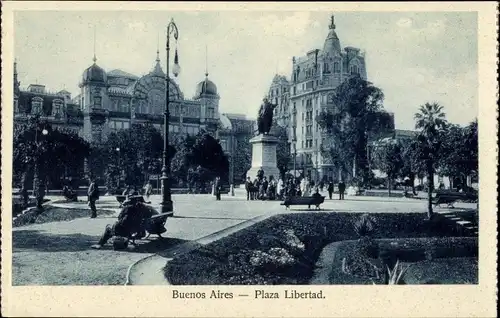 Ak Buenos Aires Argentinien, Plaza Libertad