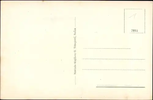 Ak Trsat Tersatto Sušak Rijeka Fiume Kroatien, Frankopanska Tvrdjava