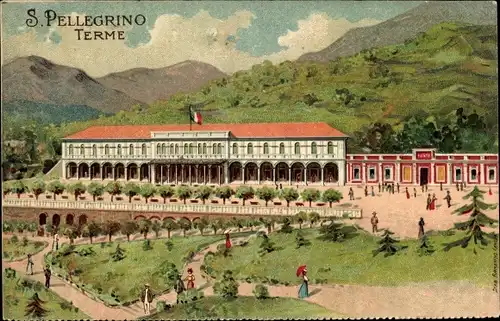 Litho San Pellegrino Terme Lombardia, Kurhaus