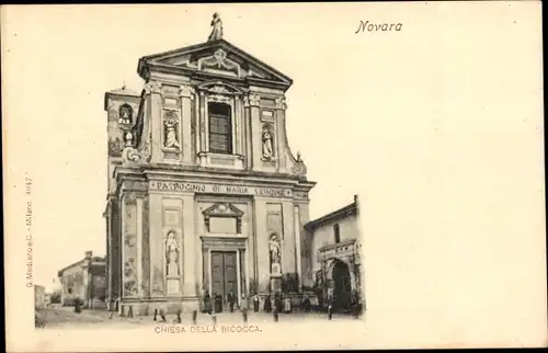 Ak Novara Piemonte Italien, Chiesa della Bicocca