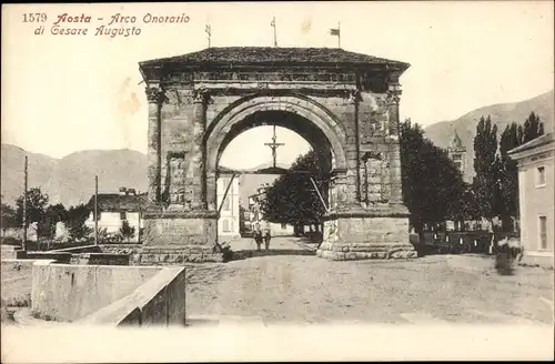 Ak Aosta Aostatal, Arco Onorario di Cesare Augusto