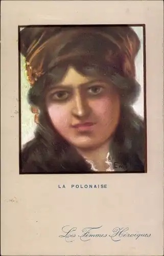 Künstler Ak Dupuis, E., The Heroic Women, The Polish