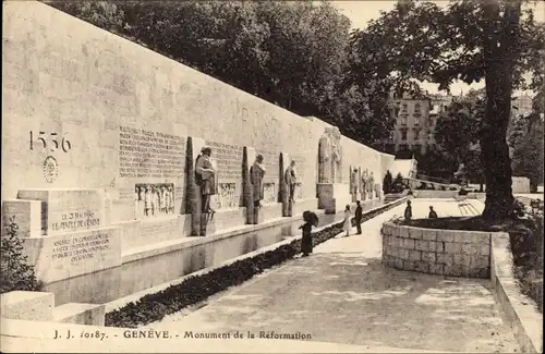 Ak Genf Genf Schweiz, Denkmal der Reformation