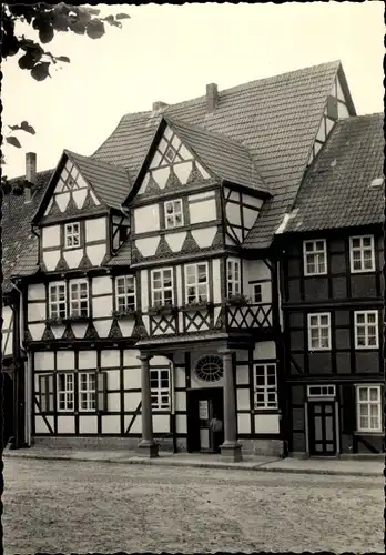 Foto Fachwerkhäuser, Fassade, Straßenpartie