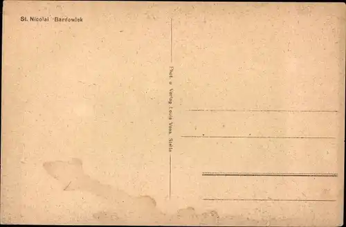 Ak Bardowiek bei Lübeck, Ansicht von St. Nicolai, Fachwerkhaus