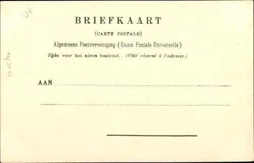 Ak Rotterdam Südholland Niederlande, Bezoek van HM Koningin Moeder 1904, Emma zu Waldeck