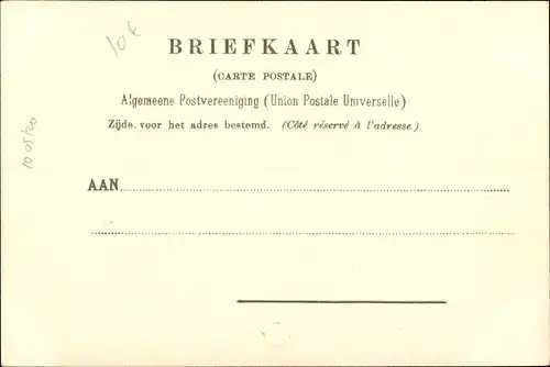 Ak Rotterdam Südholland Niederlande, Bezoek van HM Koningin Moeder 1904, Emma zu Waldeck