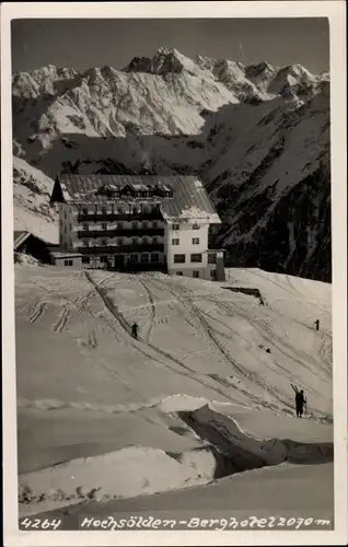 Ak Hochsölden Sölden in Tirol, Berghotel