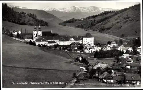 Ak Sankt Lambrecht Murau Steiermark, Totale