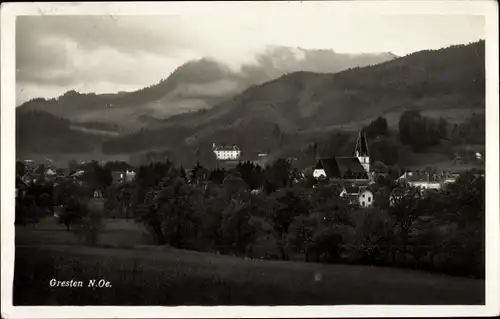 Ak Gresten Niederösterreich, Gesamtansicht