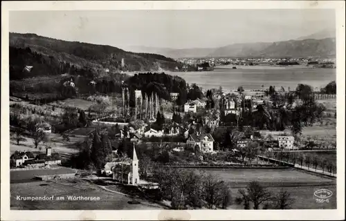 Ak Krumpendorf am Wörthersee Kärnten, Gesamtansicht