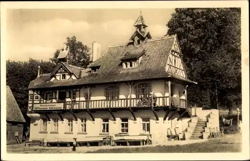 Ak Falkenstein im Vogtland, Betriensferienheim des VEB Pößnecker