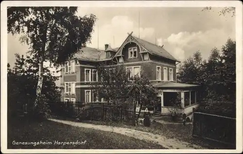 Ak Harpersdorf Kraftsdorf in Thüringen, Genesungsheim