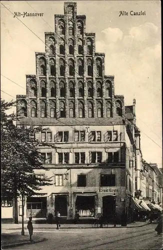 Ak Hannover in Niedersachsen, Alte Kanzlei, Ernst Grote, Geschäfte