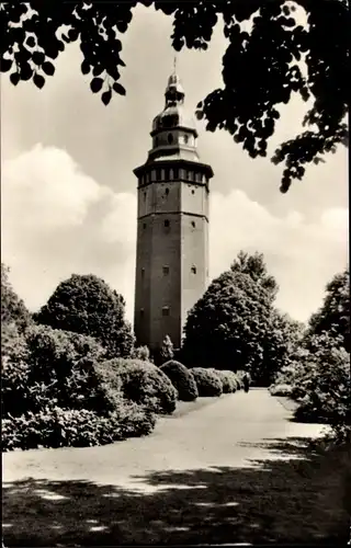 Ak Finsterwalde in der Niederlausitz, Wasserturm