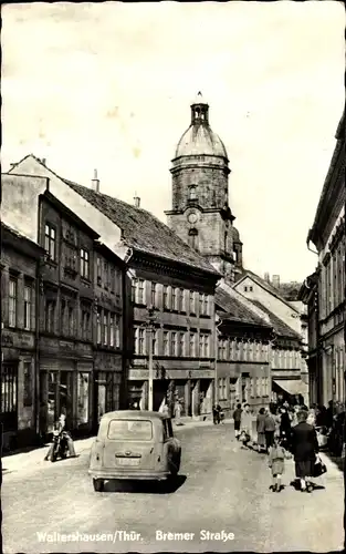 Ak Waltershausen in Thüringen, Bremer Straße