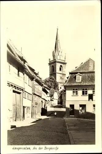 Ak Bad Langensalza in Thüringen, An der Bergkirche