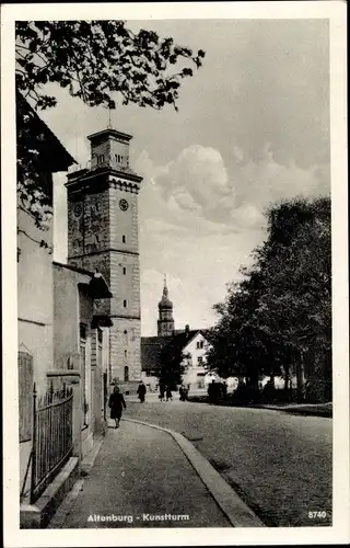 Ak Altenburg in Thüringen, Kunstturm