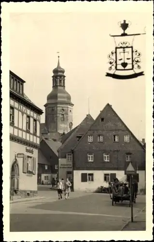 Ak Geising Altenberg im Erzgebirge, Ortsansicht