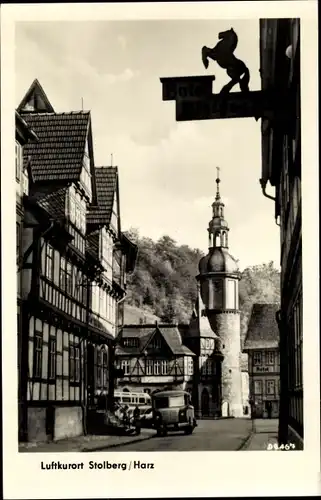 Ak Stolberg im Harz, Der Marktturm