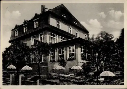 Ak Augustusburg im Erzgebirge, Café Friedrich