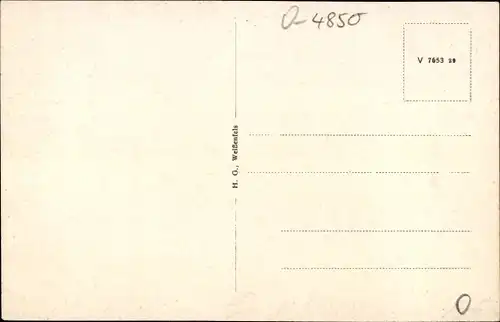 Ak Weißenfels im Burgenlandkreis, Anlagen an der Post im Rauhreif