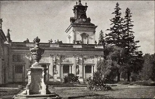Ak Wilanow Warszawa Warschau Polen, Schloss Wilanow
